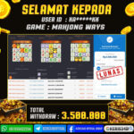 JACKPOT SLOT GACOR MAIN MAHJONG WAYS 28 SEPTEMBER 2025